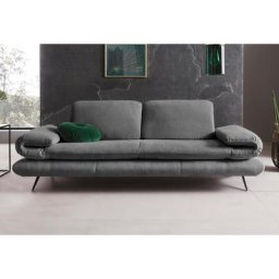 Places of Style 2-Sitzer Milano, Sitzbreite je Sitz 75 cm, wahlweise mit Rücken- & Armfunktion