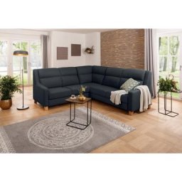 Home affaire Ecksofa Alrik, gleichschenklige Polsterecke, mit Schlaffunktion und Bettkasten