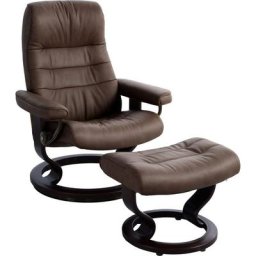 Stressless® Relaxsessel Opal (Set, Relaxsessel mit Hocker), mit Hocker, mit Classic Base, Größe L, mit Schlaffunktion
