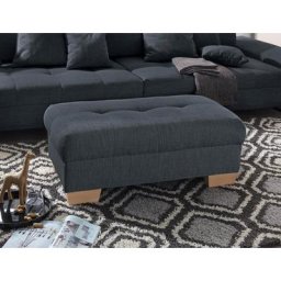 Mr. Couch Hocker, wahlweise mit Kaltschaum (140kg Belastung/Sitz), AquaClean-Stoff