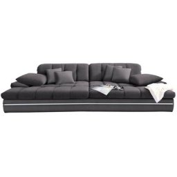 Mr. Couch Big-Sofa Biarritz 2, wahlweise mit Kaltschaum (140kg Belastung/Sitz), Kopfteilverstellung