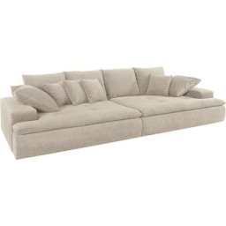 Mr. Couch Big-Sofa, wahlweise mit Kaltschaum (140kg Belastung/Sitz) und AquaClean-Stoff