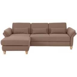 Home affaire Ecksofa Palazzo, incl. Sitztiefenverstellung, wahlweise mit Bettfunktion und Stauraum