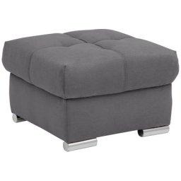 Home affaire Hocker Lotus Luxus, belastbar bis 140kg durch speziellen Schaum, mit und ohne Stauraum