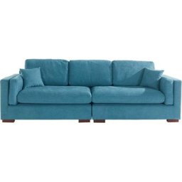 Home affaire Big-Sofa Fresh Pond, in vielen Bezugsqualitäten und Farben, B/T/H: 290/96/95 cm