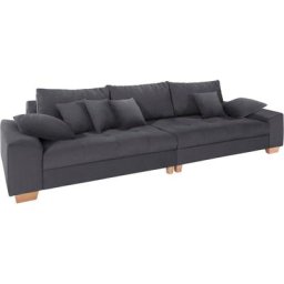 Mr. Couch Big-Sofa, wahlweise mit Kaltschaum (140kg Belastung/Sitz) und AquaClean-Stoff