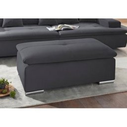 Mr. Couch Hocker, wahlweise mit Kaltschaum (140kg Belastung/Sitz) und AquaClean-Stoff