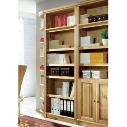 Home affaire Bücherregal Soeren, aus massiver Kiefer, in 2 Höhen, Tiefe 29 cm, mit 5 Schubkästen