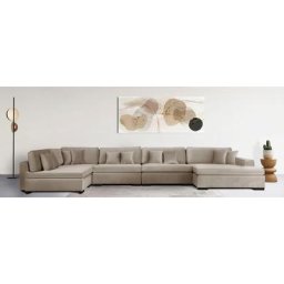 Guido Maria Kretschmer Home&Living Wohnlandschaft Skara XXL, Lounge-Sofa XXL mit Federkern-Polsterung, in vielen Bezugsvarianten