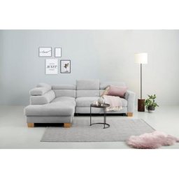 Home affaire Ecksofa, bis zu 140 kg pro Sitzfläche, auch in Bezug Aqua Clean Supreme