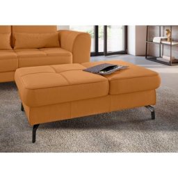 sit&more Hocker Bendigo V, mit Klappfunktion, Bodenfreiheit 12 cm, wahlweise in 2 Fußfarben