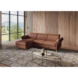 Home affaire Ecksofa, mit motorischen Funktionen im Sofa und Recamiere
