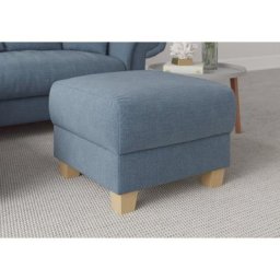 Home affaire Hocker Queenie Hocker, Praktischer Hocker mit softem, weichem Sitzkomfort