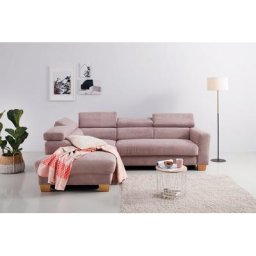 Home affaire Ecksofa, bis zu 140 kg pro Sitzfläche, auch in Bezug Aqua Clean Supreme