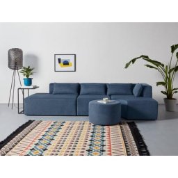 GALA Ecksofa Rue Ginoux, 4 Teile, zusammengesetzt aus Modulen, in vielen Bezugsqualitäten und Farben
