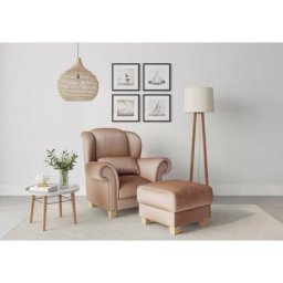 Home affaire Ohrensessel Queenie Ohrenseesel (1-St), mit softem, weichem Sitzkomfort und zeitlosem Design