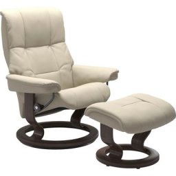 Stressless® Relaxsessel Mayfair (Set, Relaxsessel mit Hocker), mit Hocker, mit Classic Base, Größe S, M & L, Gestell Wenge