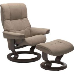 Stressless® Relaxsessel Mayfair (Set, Relaxsessel mit Hocker), mit Hocker, mit Classic Base, Größe S, M & L, Gestell Wenge
