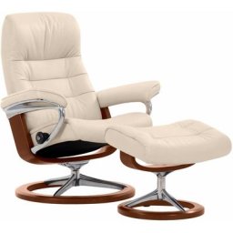 Stressless® Relaxsessel Opal (Set, Relaxsessel mit Hocker), mit Hocker, mit Signature Base, Größe S, mit Schlaffunktion
