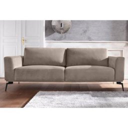 Guido Maria Kretschmer Home&Living Big-Sofa Nantes, in wunderschönem Design, ungewöhnliche Metallbeine
