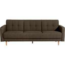 Max Winzer® 3-Sitzer Jesper, Schlafsofa mit Knopfheftung im Rücken, inklusive Bettkasten