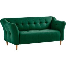 exxpo - sofa fashion 3-Sitzer, mit Holzfüßen, frei im Raum stellbar