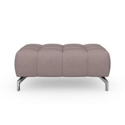 sit&more Hocker Cool, mit silberfarbenen Füßen