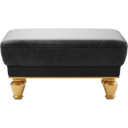 sit&more Polsterhocker Orient 5, goldfarbene Füße