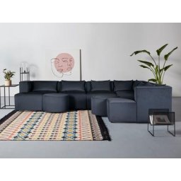 GALA Ecksofa Rue Ginoux, 8 Teile, zusammengesetzt aus Modulen, in vielen Bezugsqualitäten und Farben
