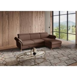 Home affaire Ecksofa, mit motorischen Funktionen im Sofa und Recamiere