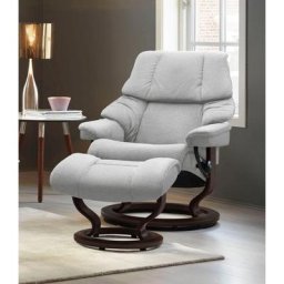 Stressless® Fußhocker Reno, mit Classic Base, Gestell Braun