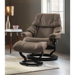 Stressless® Fußhocker Reno, mit Classic Base, Gestell Schwarz