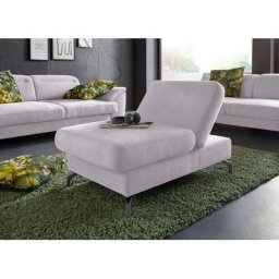sit&more Hocker, Fußhöhe 15cm, mit Klappfunktion, wahlweise in 2 Fußfarben