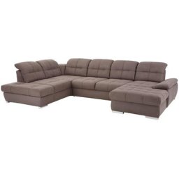 Home affaire Wohnlandschaft Lotus Luxus, incl. 3x Sitztiefenverstellung, belastbar bis ca. 140kg