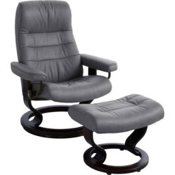 Stressless® Relaxsessel Opal (Set, Relaxsessel mit Hocker), mit Hocker, mit Classic Base, Größe M, mit Schlaffunktion