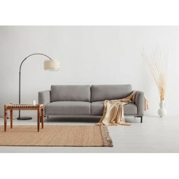 OTTO products 3-Sitzer Fillin, Struktur hergestellt aus recycelten PET-Flaschen und im Leinen-Mix