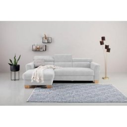 Home affaire Ecksofa, Polsterung für bis zu 140 kg pro Sitzfläche, incl. Kopfteilverstellung