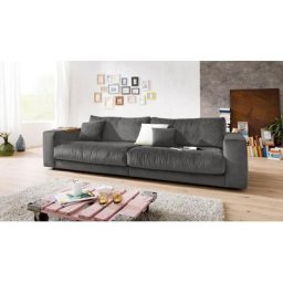 3C Candy Big-Sofa Enisa II, incl. 1 Flatterkissen, Wahlweise mit Flecken-Schutz-Bezug Easy care