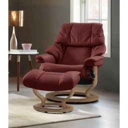 Stressless® Fußhocker Reno, mit Classic Base, Gestell Eiche
