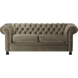 Home affaire 3-Sitzer Chesterfield Home, mit edler Knopfheftung und typischen Armlehnen