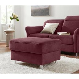 sit&more Stauraumhocker Darwin, inklusive Federkern und Stauraum