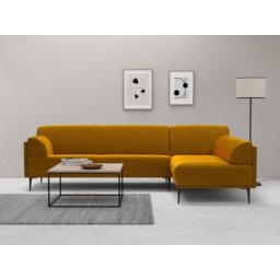 andas Ecksofa Hallund, Sitz mit Komfortschaum