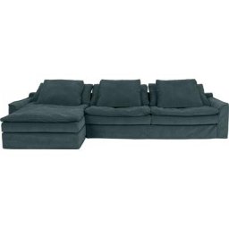 furninova Big-Sofa Sake, mit 6 Kissen, abnehmbarer Hussenbezug, Kissen mit Federn gefüllt