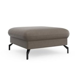 sit&more Hocker Fashion, inklusive Federkern, mit hochwertigen, schwarzen Metallfüßen