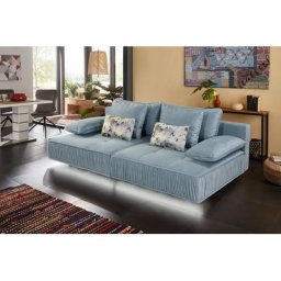 Jockenhöfer Gruppe Big-Sofa Marrakesch, mit indirekter LED-Ambiente-Beleuchtung, schwebende Optik