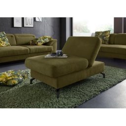 sit&more Hocker, Fußhöhe 15cm, mit Klappfunktion, wahlweise in 2 Fußfarben
