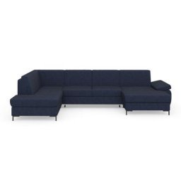 DOMO collection Wohnlandschaft Capelo, mit Armteilverstellung, wahlweise mit Bettfunktion, Federkern