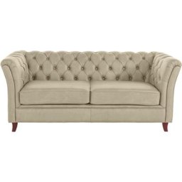 Home affaire 3-Sitzer Reims, mit echter Chesterfield-Knopfheftung, hochwertige Verarbeitung