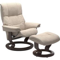 Stressless® Relaxsessel Mayfair (Set, Relaxsessel mit Hocker), mit Hocker, mit Classic Base, Größe S, M & L, Gestell Wenge