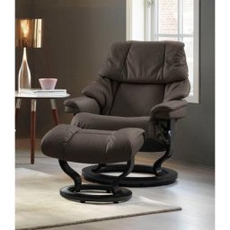 Stressless® Fußhocker Reno, mit Classic Base, Gestell Schwarz